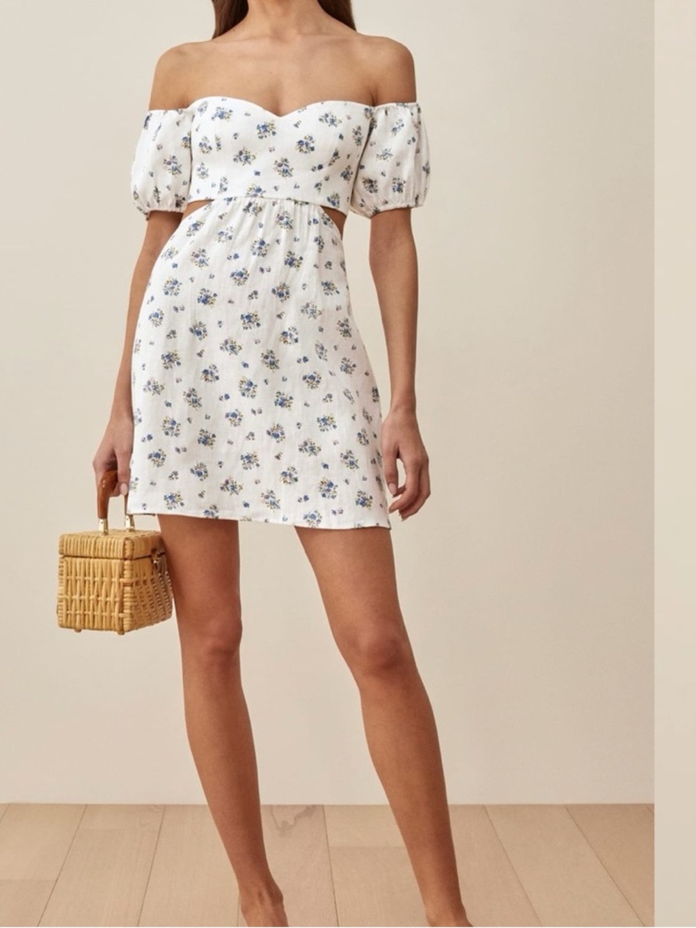 Reformation Emilia Mini Dress